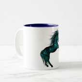 Tasse 2 Couleurs Glace bleue (Devant gauche)