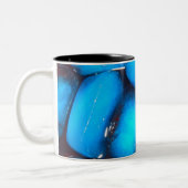 Tasse 2 Couleurs Glace bleue fondue (Gauche)