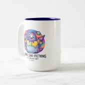 Tasse 2 Couleurs glace drôle (Devant gauche)