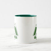 Tasse 2 Couleurs Glacier National Park Mountains Camping (Centre)