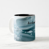 Tasse 2 Couleurs Glaciers de l'Islande (Devant gauche)