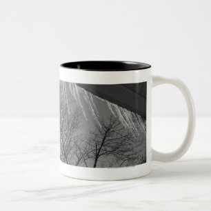 Tasse 2 Couleurs Glaçons sur le toit et le soleil