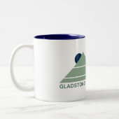 Tasse 2 Couleurs Gladstone Provincial Park Mountain Sun (Gauche)