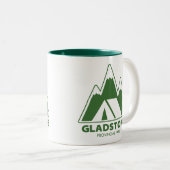 Tasse 2 Couleurs Gladstone Provincial Park Mountains Camping (Devant droit)