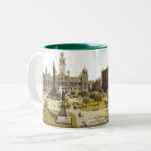 Tasse 2 Couleurs Glasgow Souvenir Muvenir (Devant gauche)