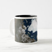 Tasse 2 Couleurs Glice marine arctique (Devant gauche)
