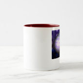 Tasse 2 Couleurs Globe binaire (Centre)
