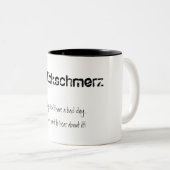 Tasse 2 Couleurs Glückschmerz (Devant droit)