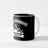 Tasse 2 Couleurs Gnar Shredders Society (Devant droit)