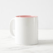 Tasse 2 Couleurs Gnôle le chat effrayé par un chien (Devant gauche)