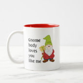 Tasse 2 Couleurs Gnome Body T'aime Comme Moi (Gauche)