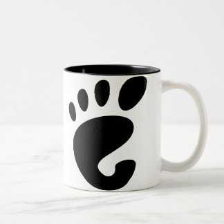Tasse 2 Couleurs Gnome - Linux - OSS FSF