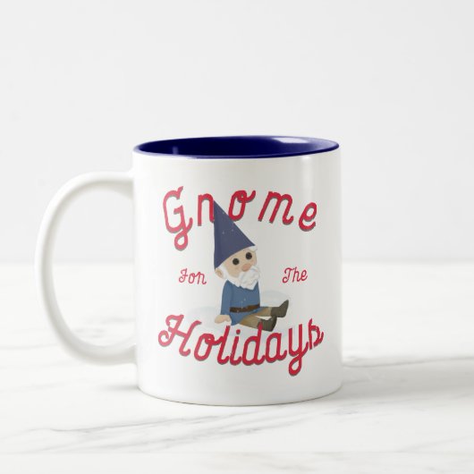 Tasse 2 Couleurs Gnome pour les Holidays (Gauche)