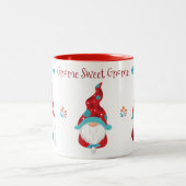 Tasse 2 Couleurs Gnome Sweet Gnome Mignet Moderne Simple Vacances E (Centre)