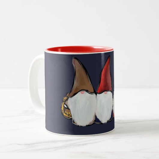 TASSE 2 COULEURS GNOMES (Devant gauche)