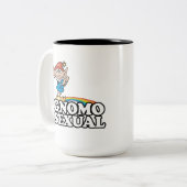 Tasse 2 Couleurs Gnomosexuel (Devant gauche)