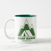 Tasse 2 Couleurs Goat Range Provincial Park Mountains Camping (Gauche)