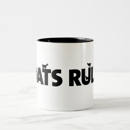 TASSE 2 COULEURS GOATSRULE (Centre)