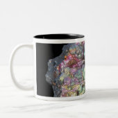 Tasse 2 Couleurs Goethite montrant l'irisation (Gauche)