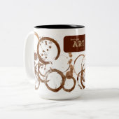 Tasse 2 Couleurs Gold Brown (Devant gauche)