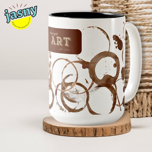 Tasse 2 Couleurs Gold Brown
