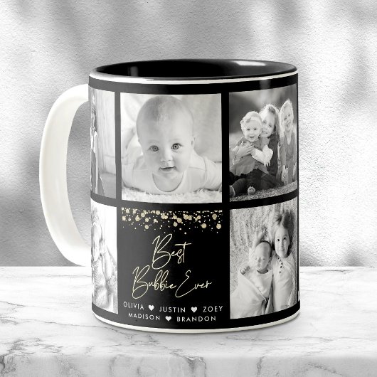 Tasse 2 Couleurs Gold Parties scintillant Best Bubbie Ever 8 photo