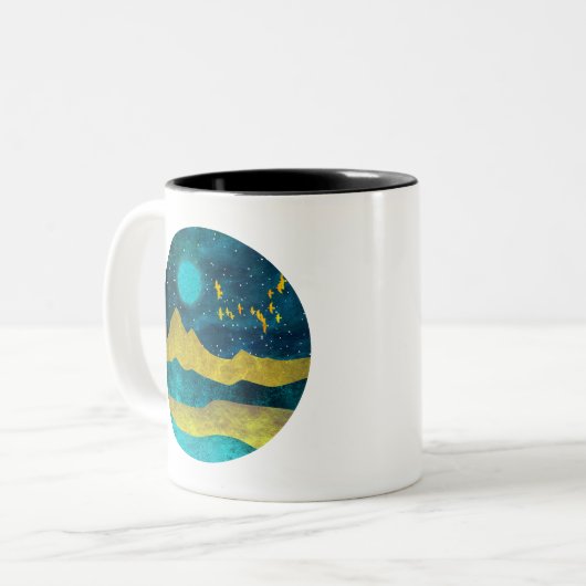 Tasse 2 Couleurs Golden Flock (Devant gauche)