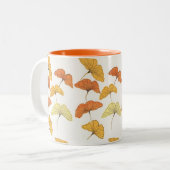 Tasse 2 Couleurs Golden Gingko (Devant gauche)