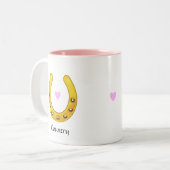 Tasse 2 Couleurs Golden Horseshoe & Heart (Devant gauche)