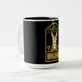 Tasse 2 Couleurs Golden Jackass (Devant gauche)