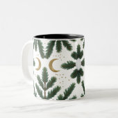 Tasse 2 Couleurs Golden Moon & Evergreen Pine – Luxury  (Devant gauche)
