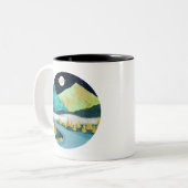 Tasse 2 Couleurs Golden River (Devant gauche)