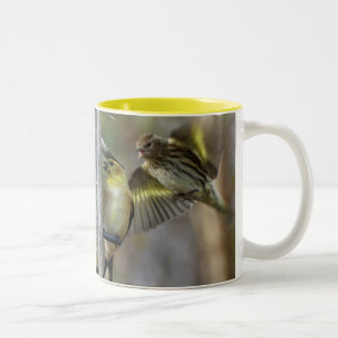 Tasse 2 Couleurs Goldfinches au chargeur