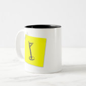 Tasse 2 Couleurs Golf (Devant gauche)
