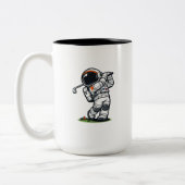 Tasse 2 Couleurs Golf Astronaute (Gauche)