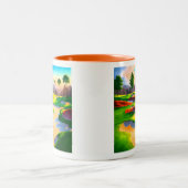 Tasse 2 Couleurs Golf Utopia (Centre)