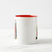 Tasse 2 Couleurs Golfeur en attente (Centre)