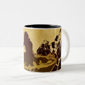 Tasse 2 Couleurs GOLLUM™ dans un arbre (Devant droit)