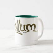 Tasse 2 Couleurs GOLLUM™ Nom - Texté (Devant droit)