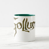Tasse 2 Couleurs GOLLUM™ Nom - Texté (Centre)