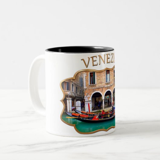 Tasse 2 Couleurs Gondolier dans Cannaregio (Devant gauche)