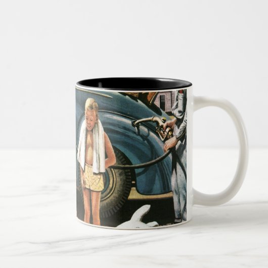 Tasse 2 Couleurs Gonflage du jouet de plage (Droit)