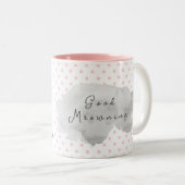 Tasse 2 Couleurs Good Morning Cat Maman (Devant droit)