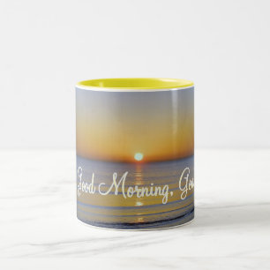 Tasse 2 Couleurs Good Morning God Christian Cote