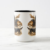 Tasse 2 Couleurs Gordon Setter (Centre)