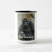 Tasse 2 Couleurs Gorilla Lope Pose (Centre)