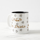 Tasse 2 Couleurs Gosses de chats pas (Devant gauche)