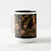 Tasse 2 Couleurs Grâce Objectifs Grandeur (Devant gauche)