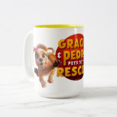 Tasse 2 Couleurs Gracie & Pedro Adventure Attend (Devant gauche)