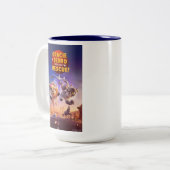 Tasse 2 Couleurs Gracie & Pedro : Animaux de compagnie à la Secourt (Devant gauche)